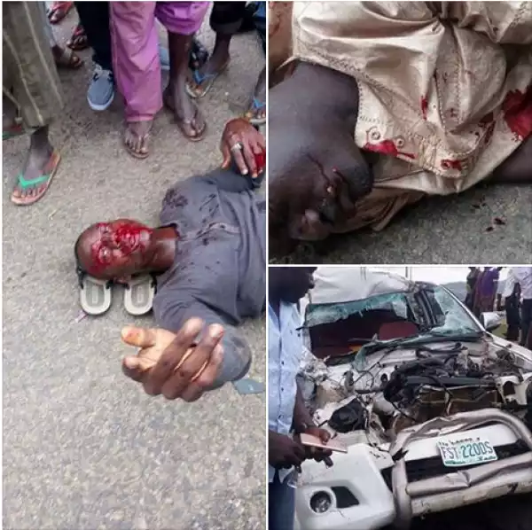 High Way @ The FCT Goes Bloody As Unidentified Passengers Involves In A Ghastly Motor Accident {See Graphic Photos}